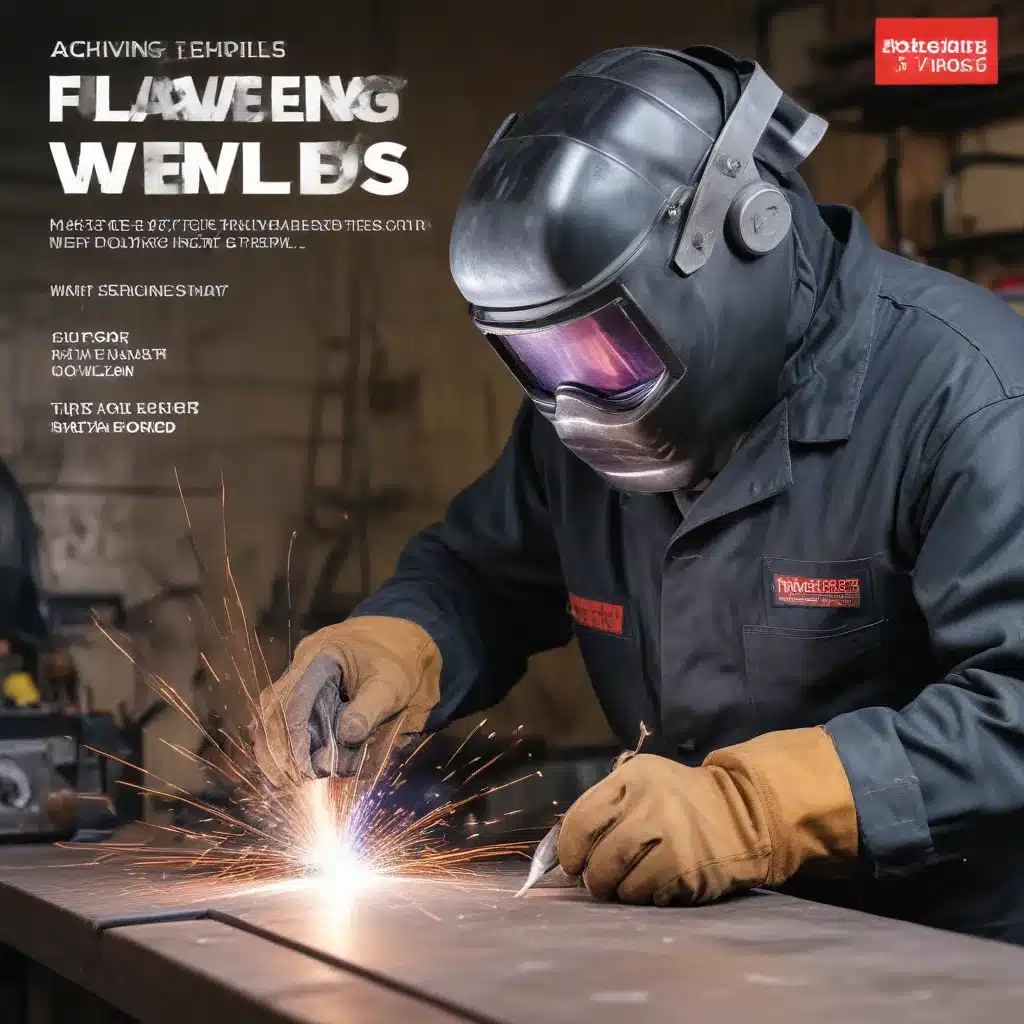 Achieving Flawless Welds Mastering the Art and Techniques of Welding