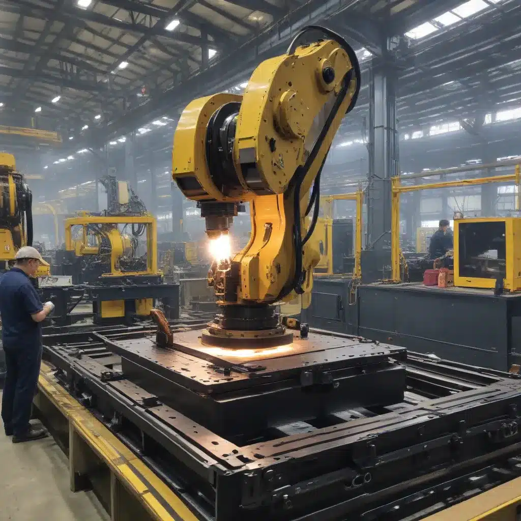 Automated Robotic Welding Cells for Shipbuilding Fabrication