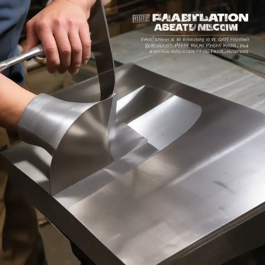 Fabrication Artistry Mastering the Craft of Metal Shaping Joining and Finishing