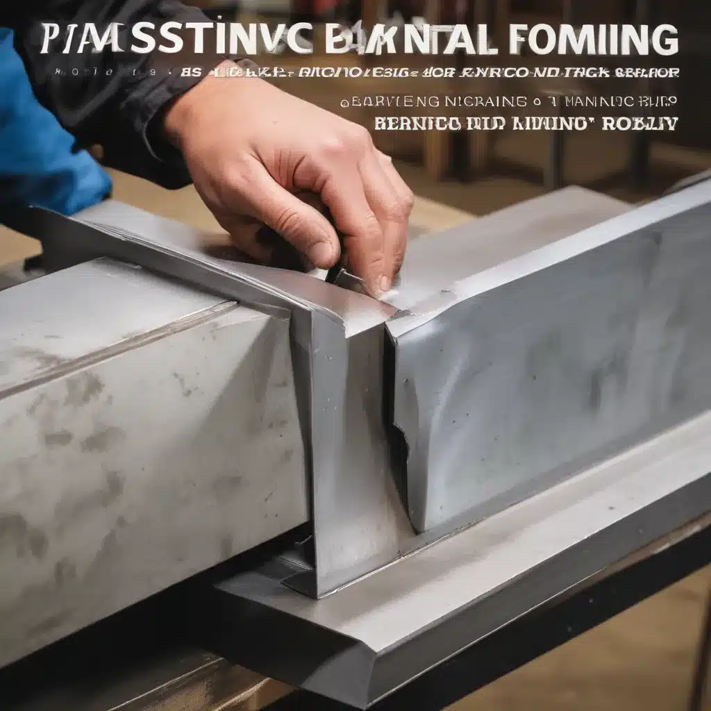Mastering Metal Forming Techniques for Bending Shaping and Welding
