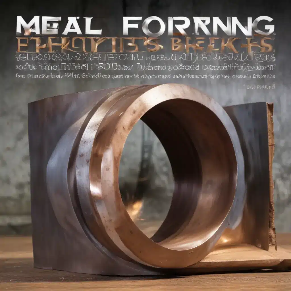 Metal Forming Breakthroughs Exploring the Frontiers of Bending Shaping and Welding Techniques