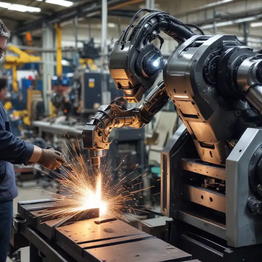 Robotic Welding in Action Enhancing Precision and Productivity on the Shop Floor