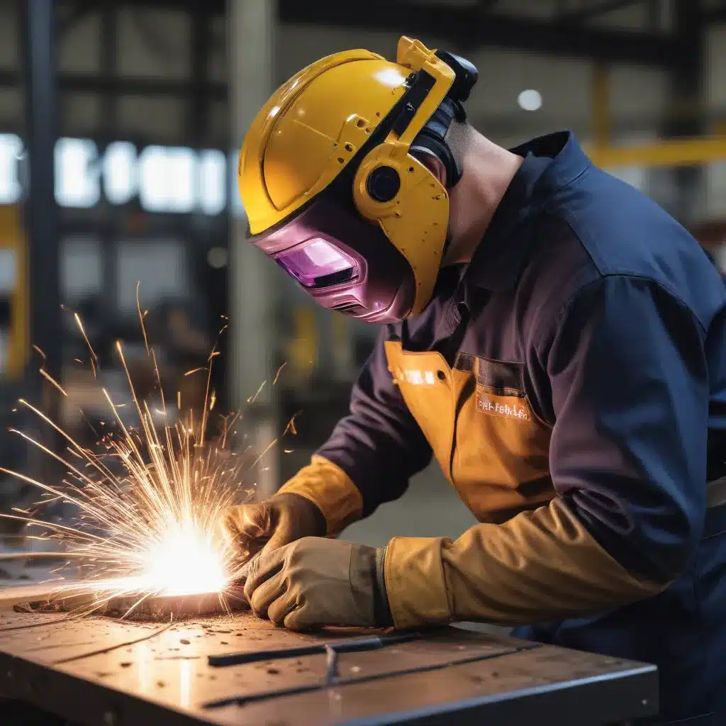 Smart Factory Integration IoT and AI for Improved Welding Safety