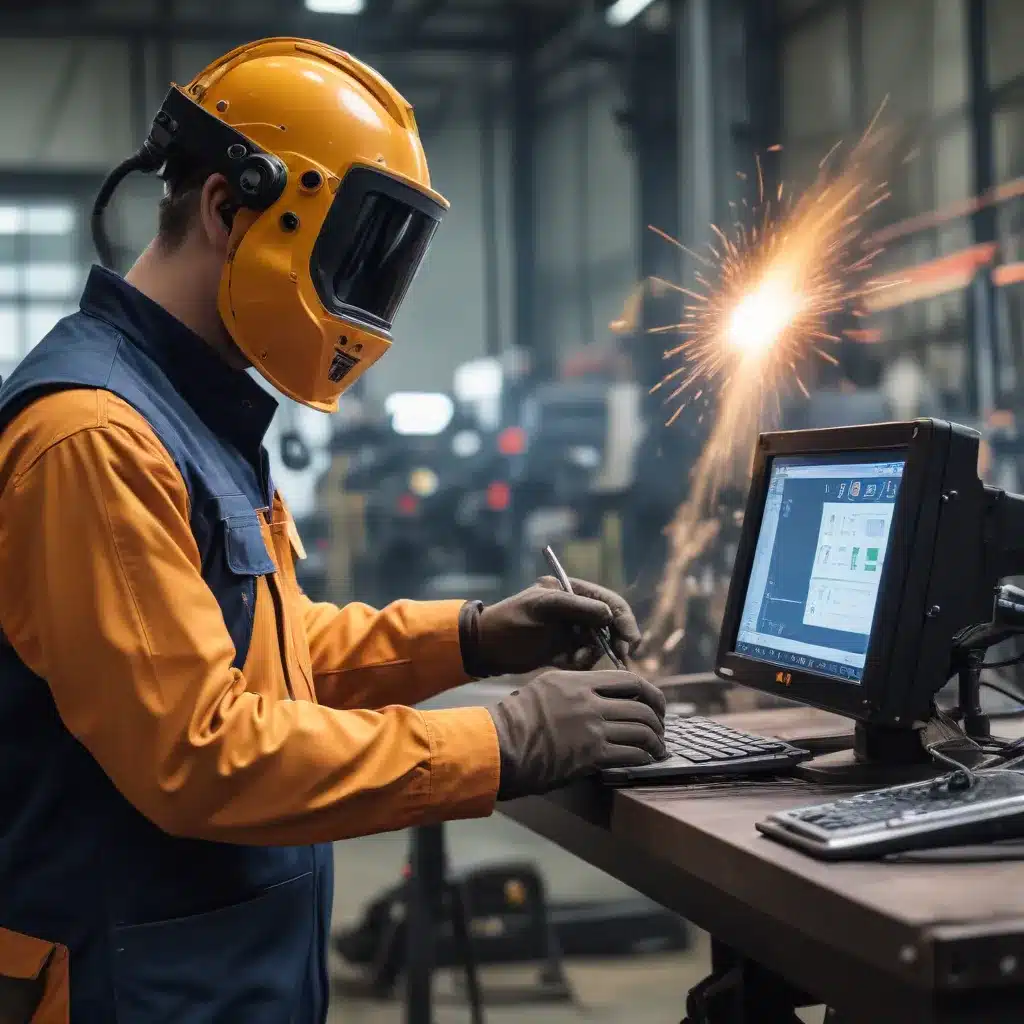 Smart Factory Integration IoT and AI for Improved Welding Safety Measures